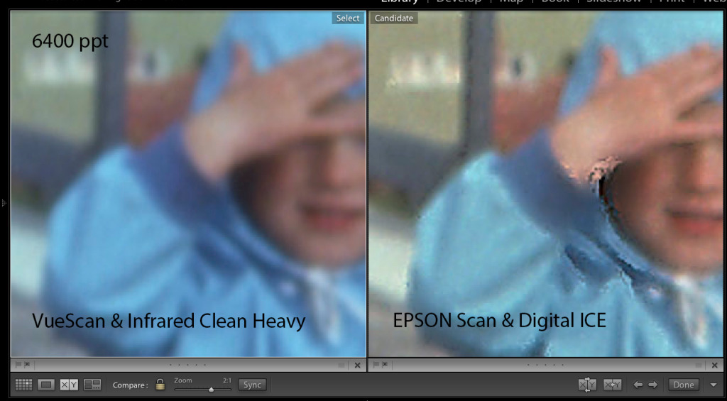 Ingen måde Donation publikum Forum - VueScan vs. EPSON Scan ved bruk av Digital ICE på Epson V700